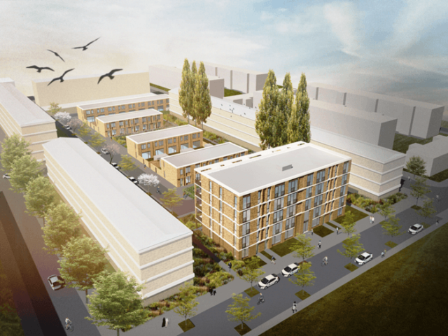 PVT-panelen voor woningen Dickensplaats Utrecht