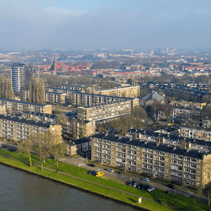 Dickensplaats-Utrecht-Koopmans-bouw-Mampaey-Triple-Solar-PVT-panelen-wijk-luchtfoto-01